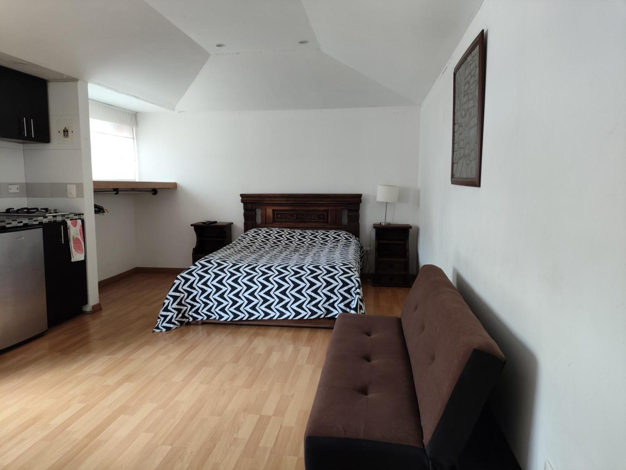 Apartaestudios La Candelaria Bogotá Szoba fotó