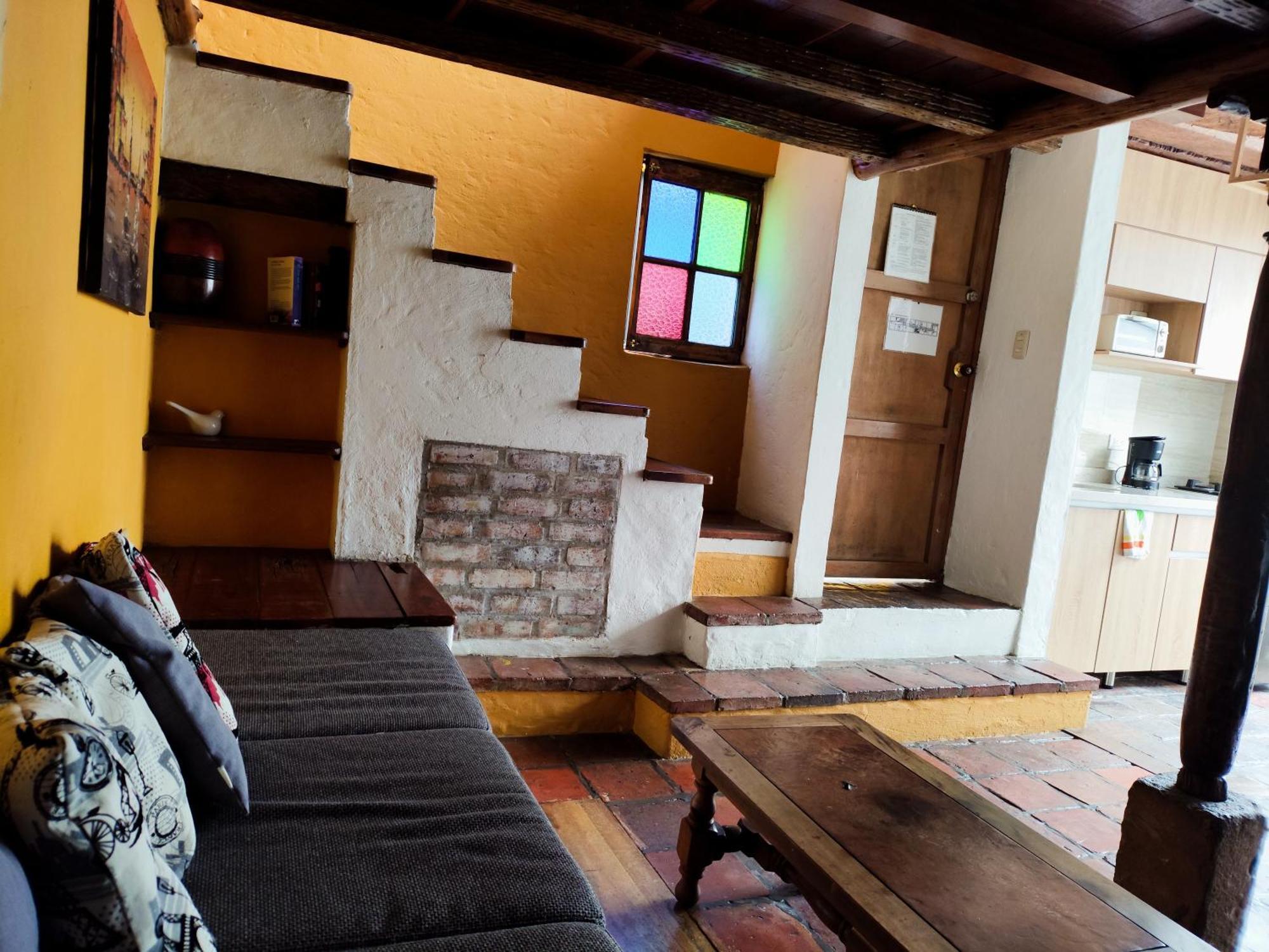 Apartaestudios La Candelaria Bogotá Szoba fotó